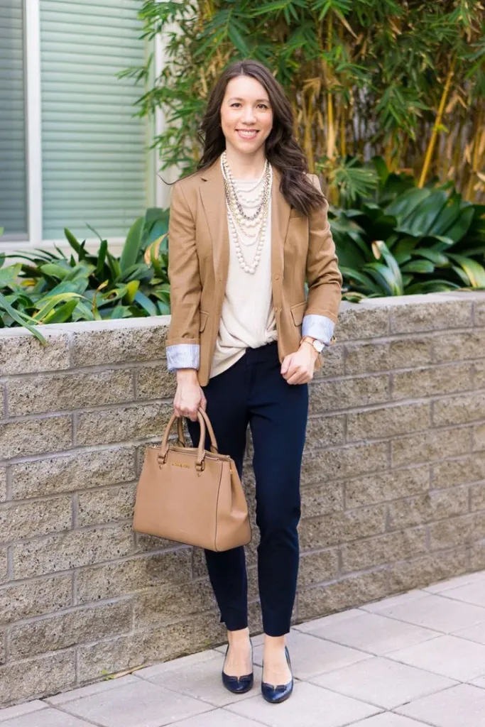 Blazer with High-Waisted