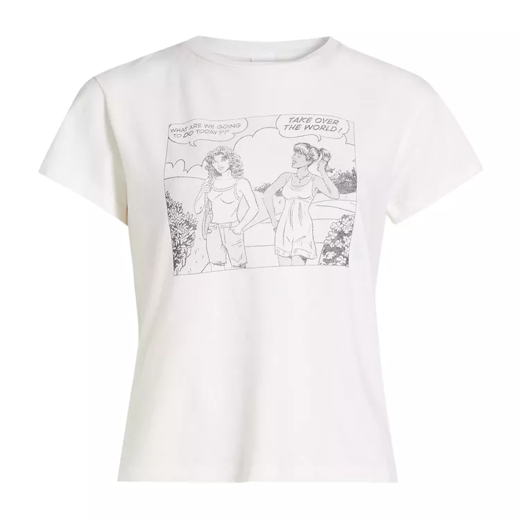 Re/Done Girl Power Classic T-Shirt