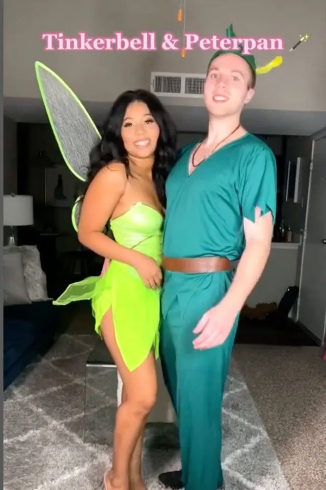 Tinkerbell & Peter Pan