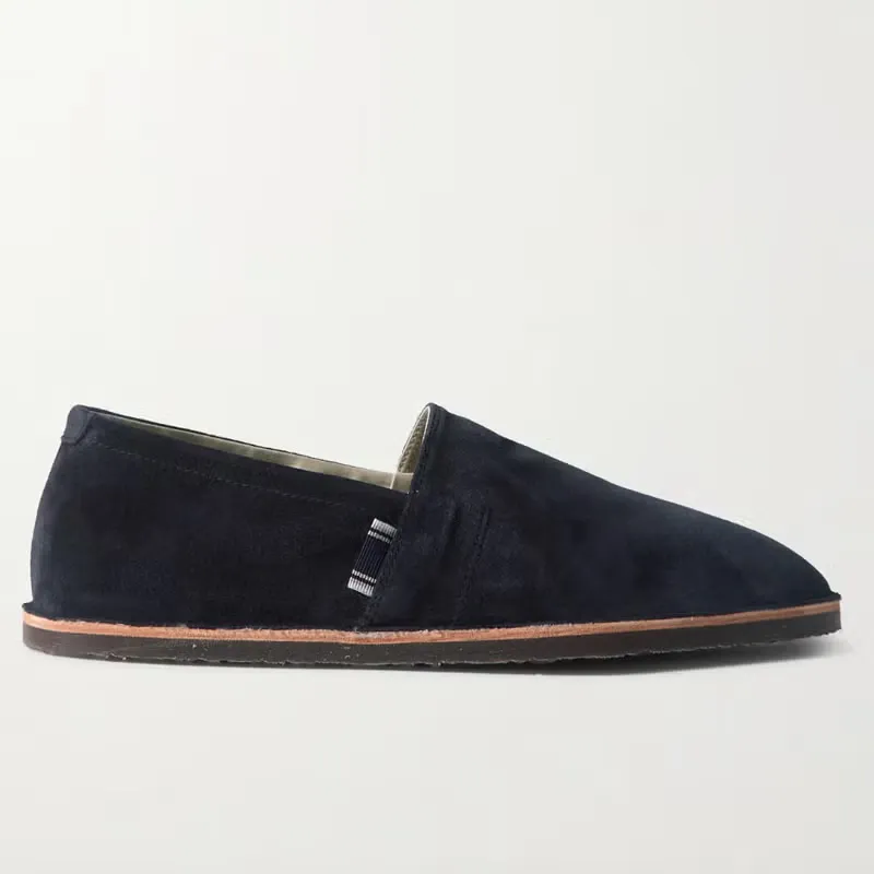 Brunello Cucinelli Suede Slippers