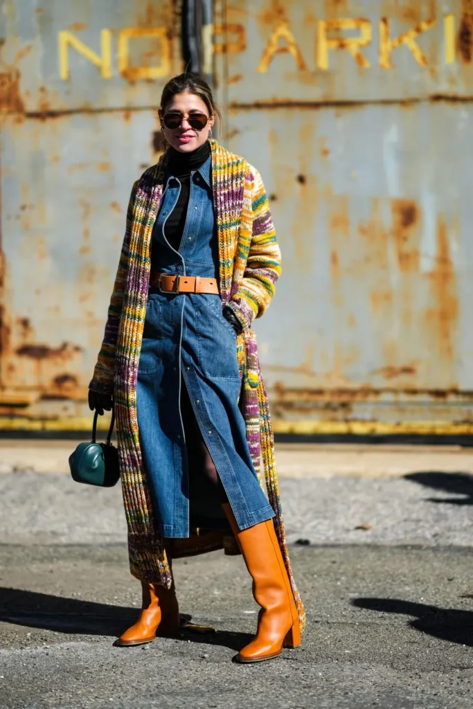 Denim outfit