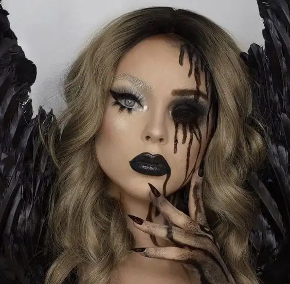 Fallen Angel Makeup