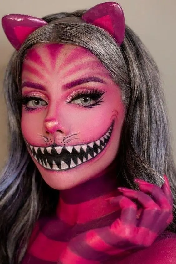 Cheshire Cat Makeup