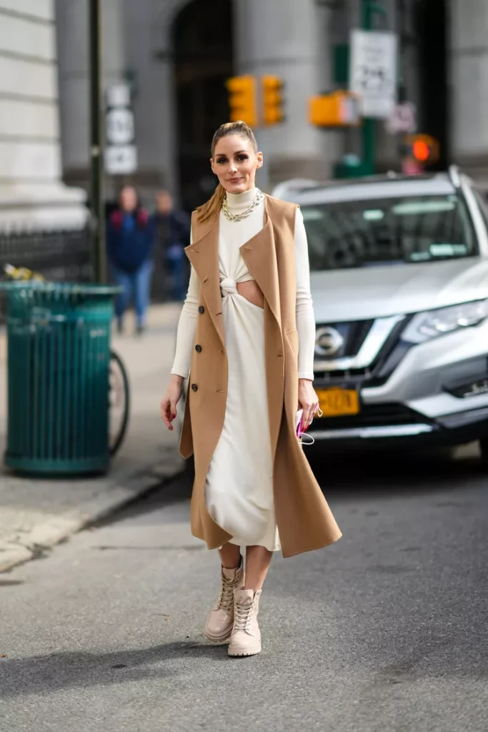 A White Sweater Dress