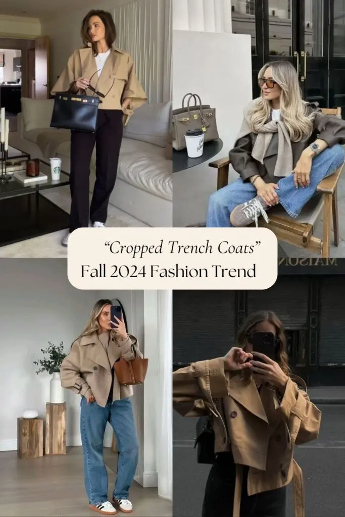 Cropped Trench Coats