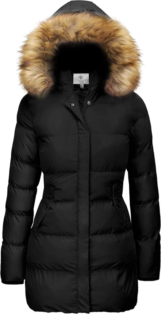 WenVen Winter Thicken Puffer Coat