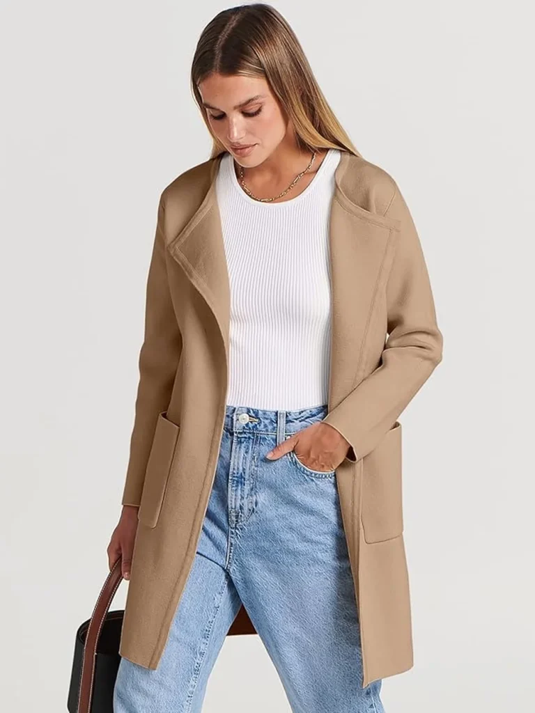 Anrabess Open Front Sweater Jacket